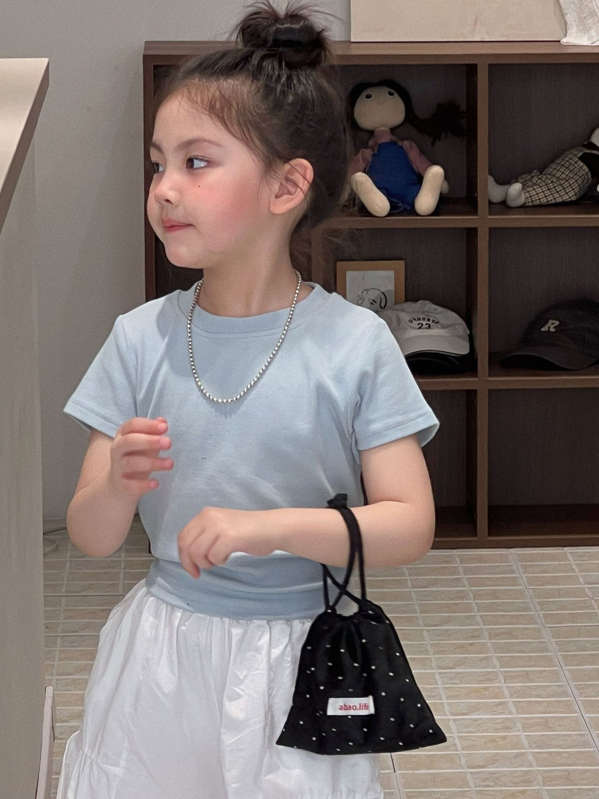 Short-Sleeve Top Cropped Wide-Leg Pants 半袖トップス クロップドパンツ【mh0013300】 Mu Zika 半袖セットアップ