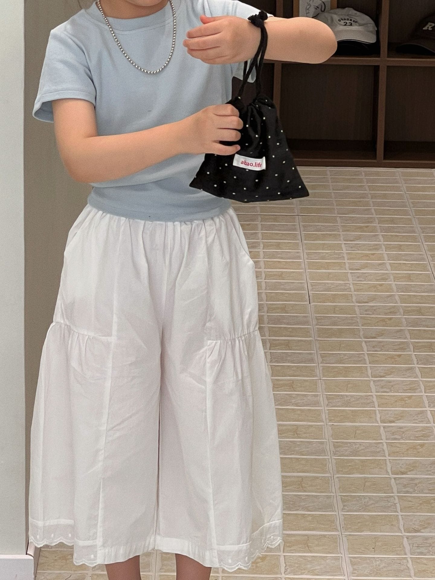 Short-Sleeve Top Cropped Wide-Leg Pants 半袖トップス クロップドパンツ【mh0013300】 Mu Zika 半袖セットアップ