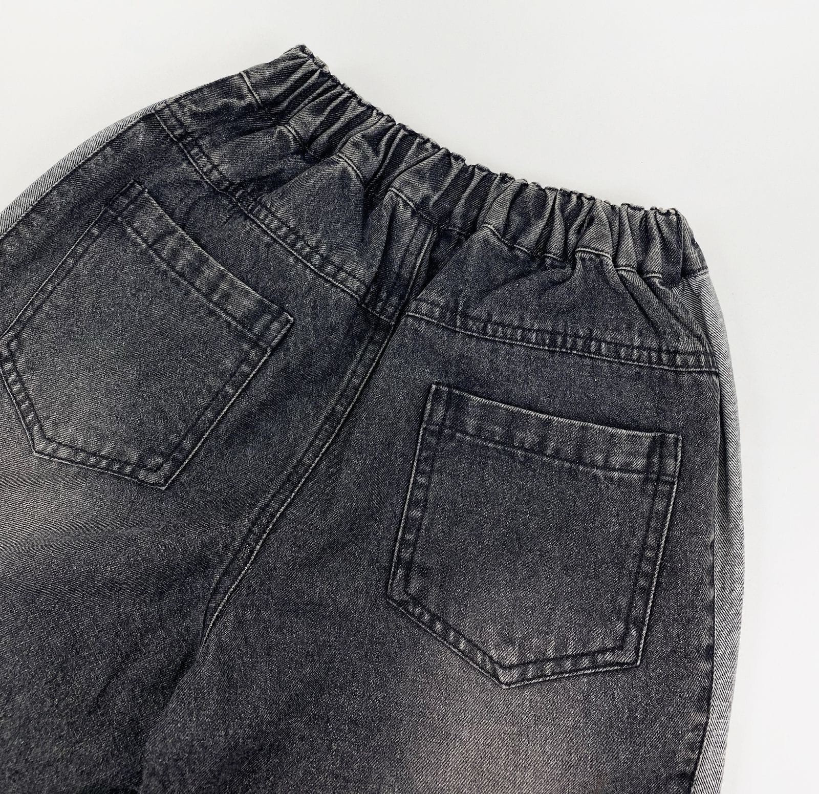 Side Contrast Denim Shorts バイカラー デニムハーフパンツ【mh0013485】 Gikv king ハーフパンツ・ショートパンツ