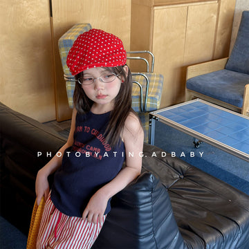 Sleeveless Athletic Training Top ストリート ノースリーブTシャツ【mh0013445】 ADbaby タンクトップ・キャミソール・ノースリーブトップス