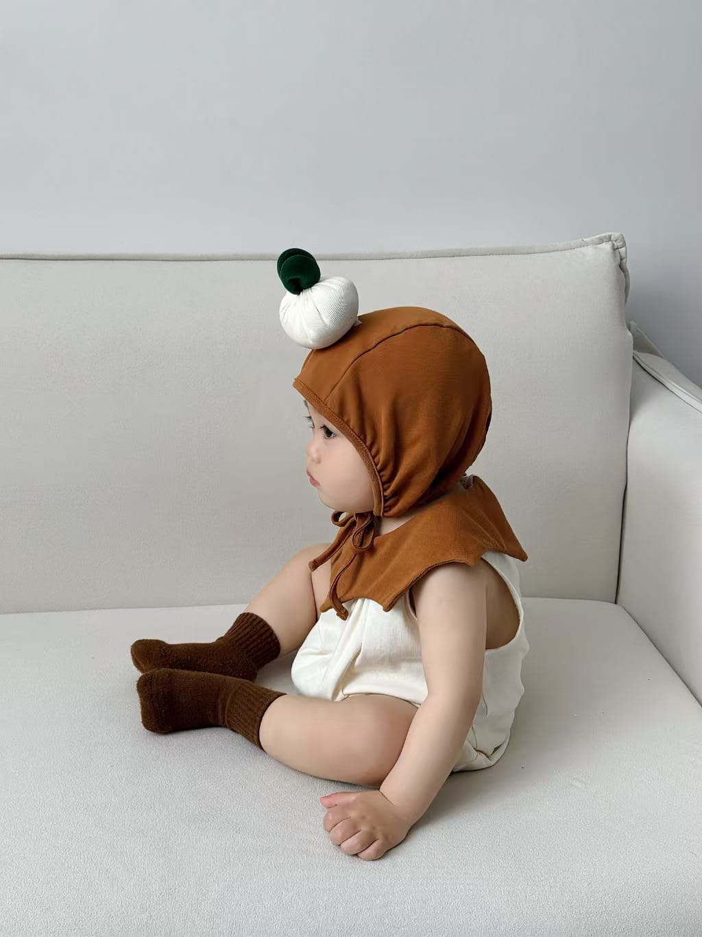 Sleeveless Onion Costume Romper コスチューム ノースリーブロンパース【mh0013366】 TOMMY'S GIFTS ノースリーブロンパース