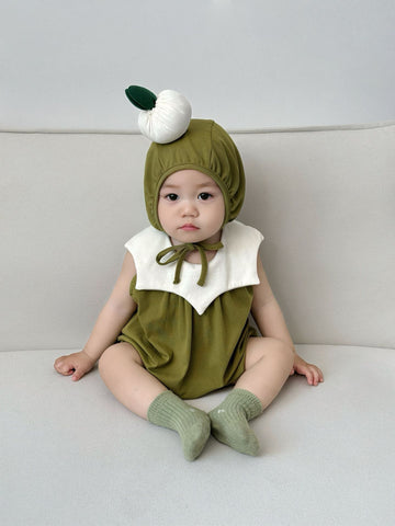 Sleeveless Onion Costume Romper コスチューム ノースリーブロンパース【mh0013366】 TOMMY'S GIFTS ノースリーブロンパース