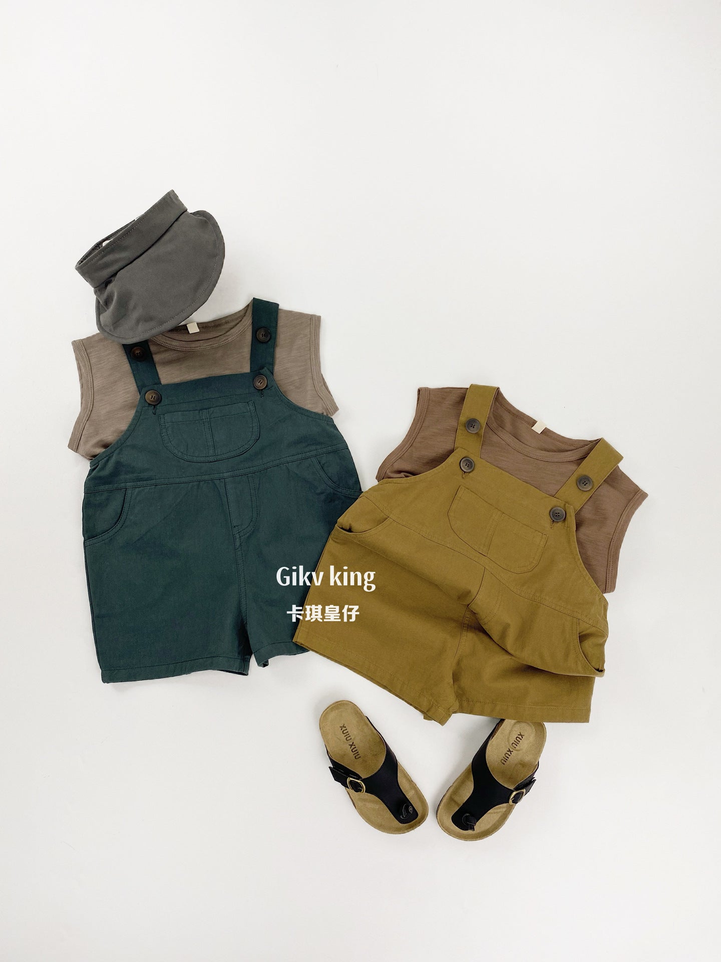 Slub Textured Bamboo Cotton Tank Top シンプル 無地 ノースリーブTシャツ【mh0012836】 Gikv king タンクトップ・キャミソール・ノースリーブトップス