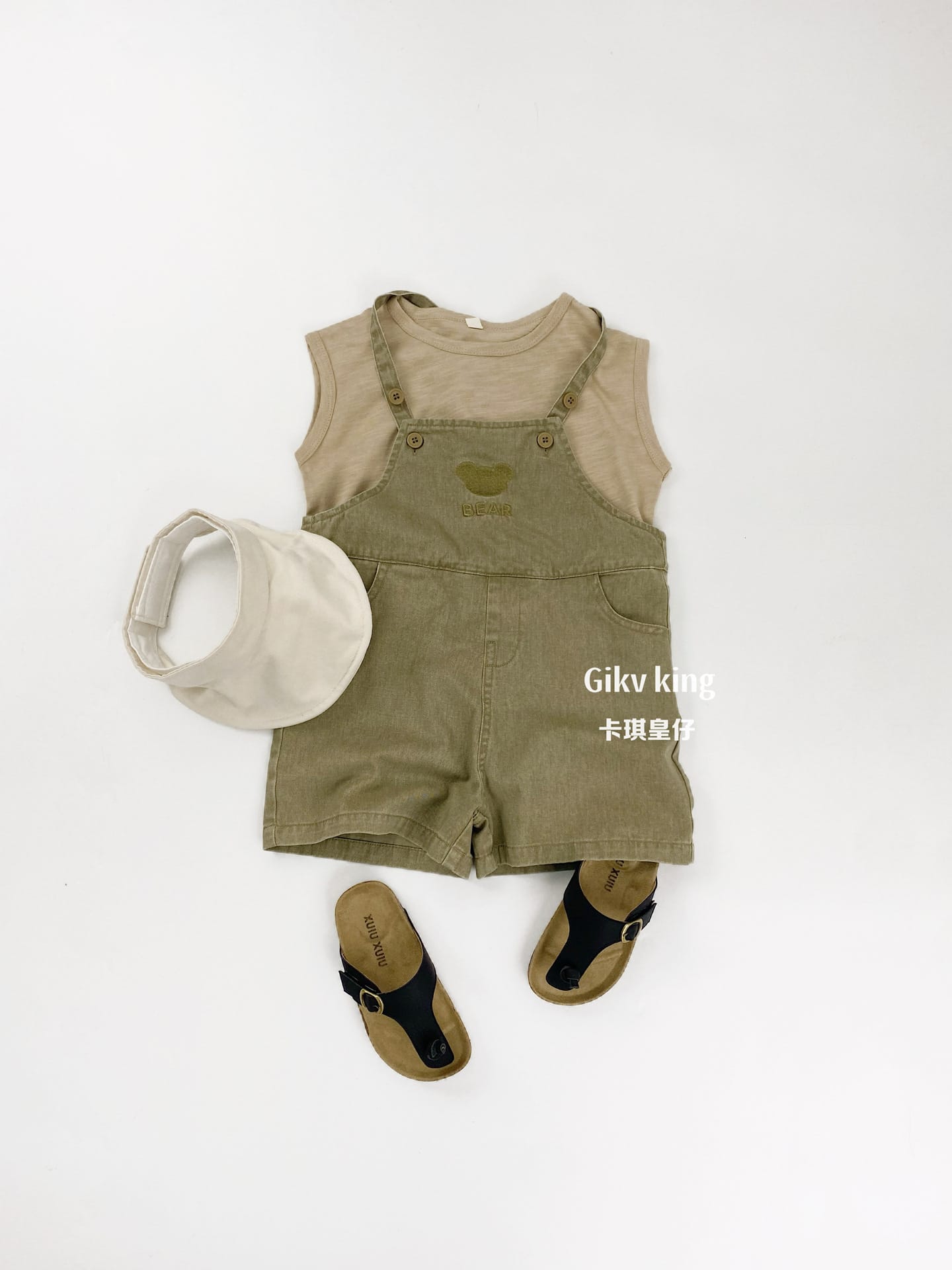 Slub Textured Bamboo Cotton Tank Top シンプル 無地 ノースリーブTシャツ【mh0012836】 Gikv king タンクトップ・キャミソール・ノースリーブトップス