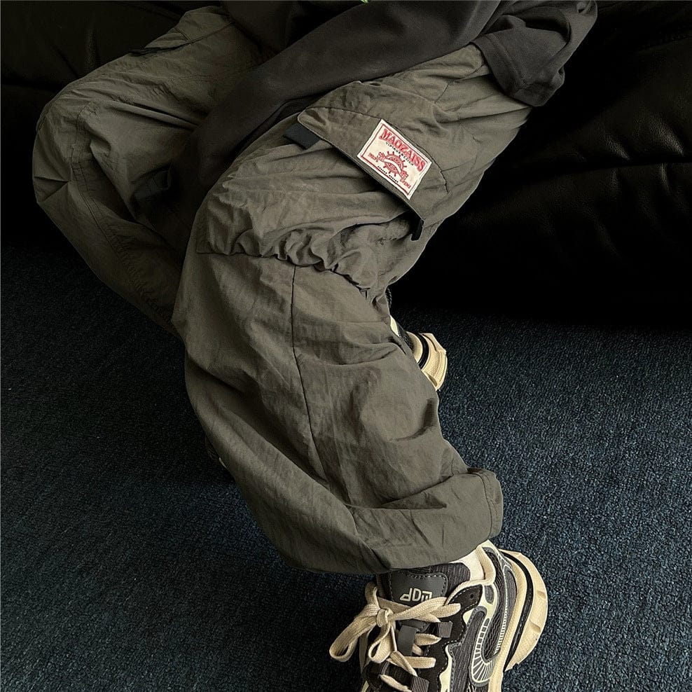 ロングパンツ・スウェットパンツ キッズパンツ ルーズヒップホップカーゴパンツ【mh0009128】