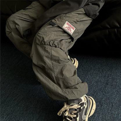 ロングパンツ・スウェットパンツ キッズパンツ ルーズヒップホップカーゴパンツ【mh0009128】