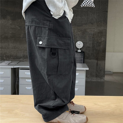 ロングパンツ・スウェットパンツ キッズパンツ ロングルーズワークパンツカーゴパンツ【mh0009134】