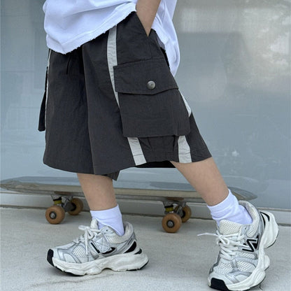 ハーフパンツ・ショートパンツ ポケットカーゴハーフパンツ【mh0009949】