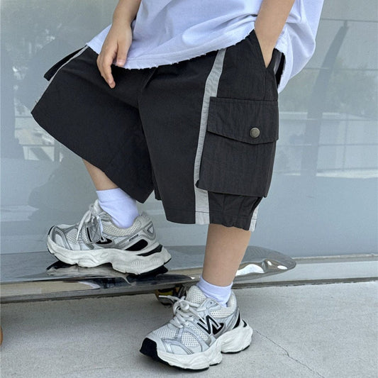 ハーフパンツ・ショートパンツ ポケットカーゴハーフパンツ【mh0009949】