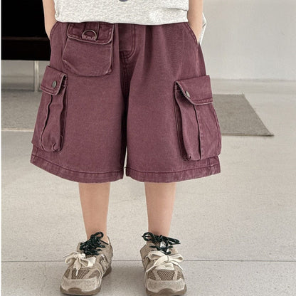 ハーフパンツ・ショートパンツ ルーズハーフカーゴパンツ【mh0009955】