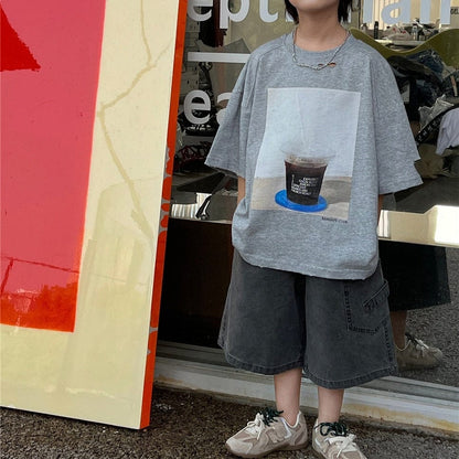 ハーフパンツ・ショートパンツ ブラックデニムペインターハーフパンツ【mh0009957】