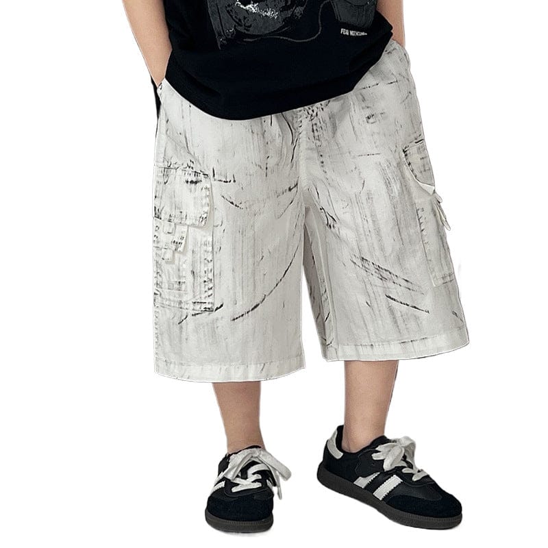 ハーフパンツ・ショートパンツ ルーズポケットカーゴハーフパンツ【mh0009960】