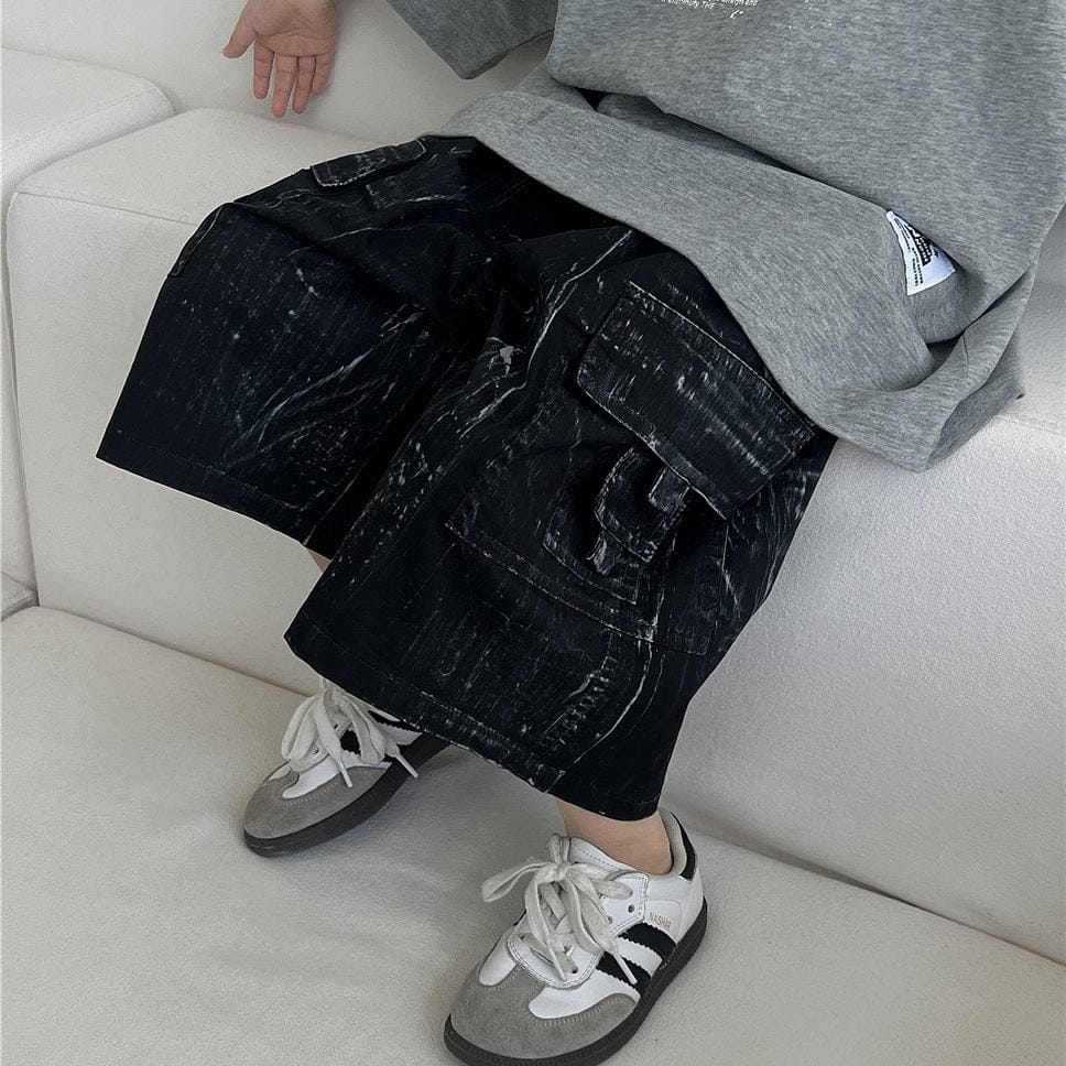 ハーフパンツ・ショートパンツ ルーズポケットカーゴハーフパンツ【mh0009960】