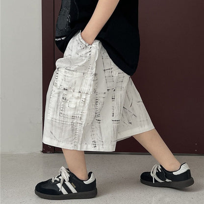 ハーフパンツ・ショートパンツ ルーズポケットカーゴハーフパンツ【mh0009960】