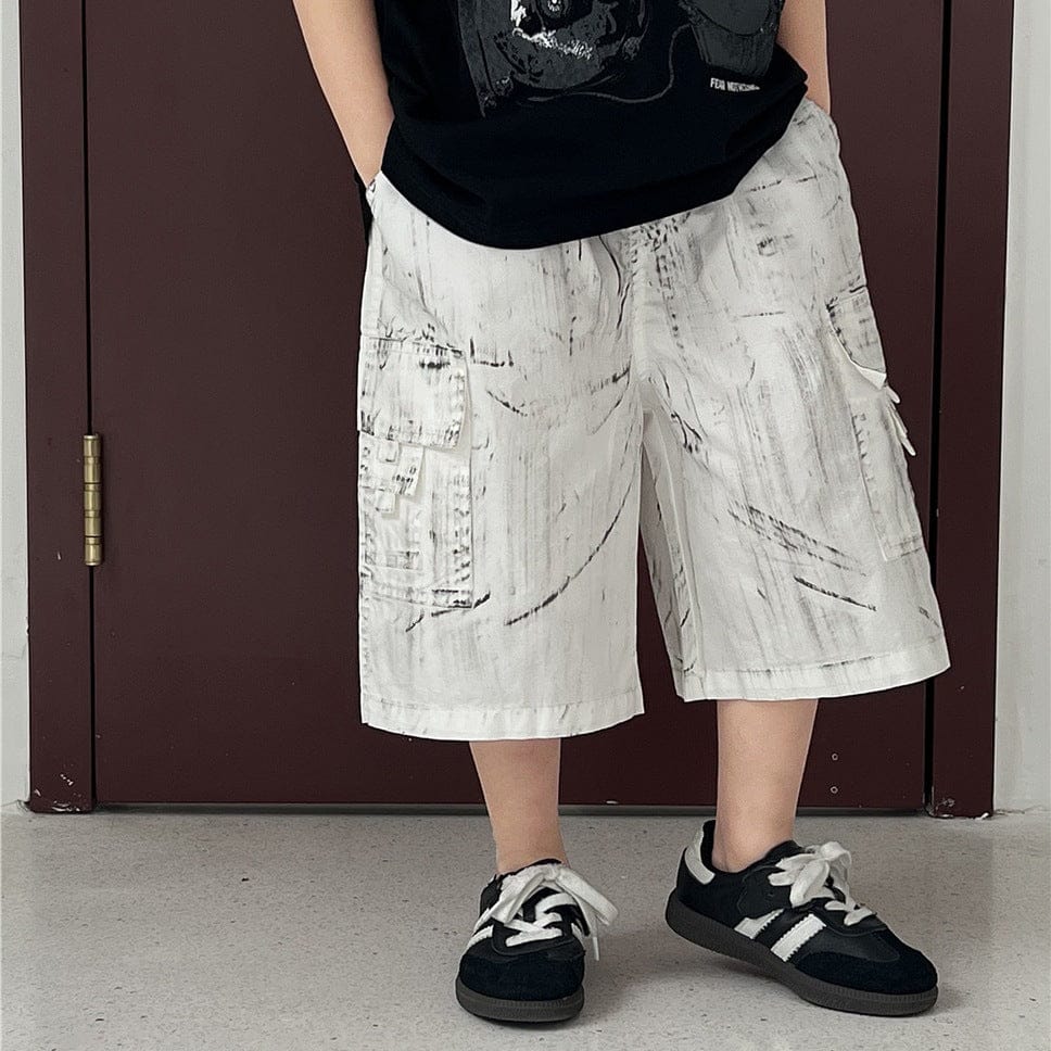 ハーフパンツ・ショートパンツ ルーズポケットカーゴハーフパンツ【mh0009960】