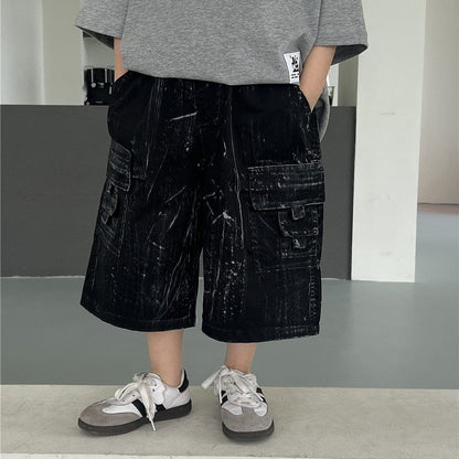 ハーフパンツ・ショートパンツ ルーズポケットカーゴハーフパンツ【mh0009960】