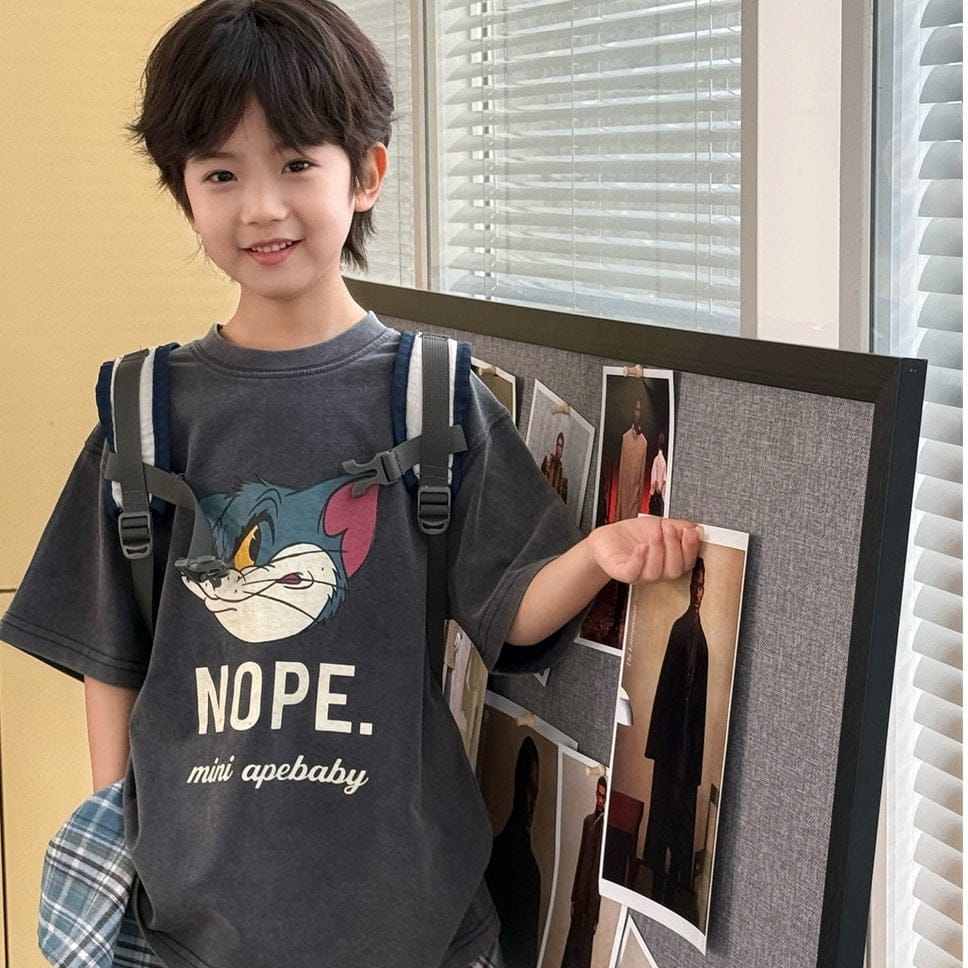 半袖Tシャツ アメリカンプリント半袖Tシャツ【mh0009938】