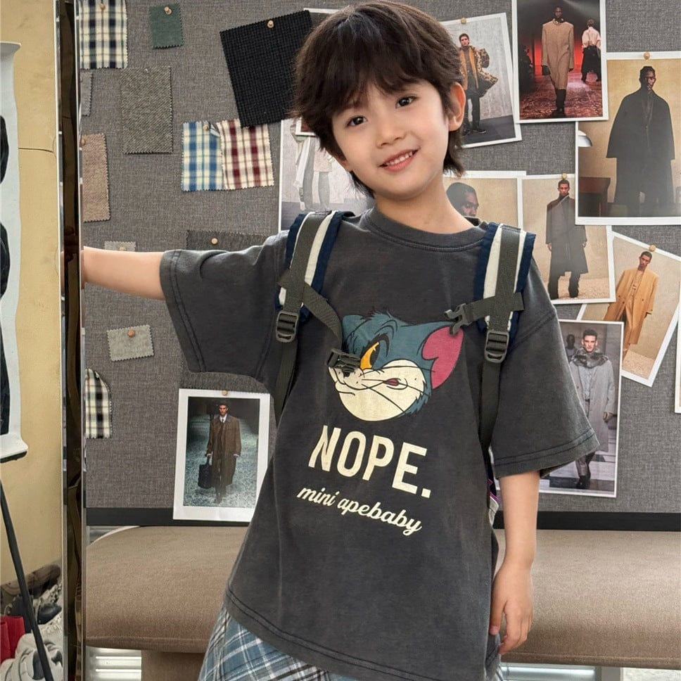 半袖Tシャツ アメリカンプリント半袖Tシャツ【mh0009938】