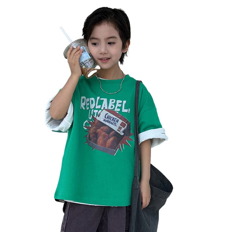 半袖Tシャツ プリントロゴ半袖Tシャツ【mh0009952】