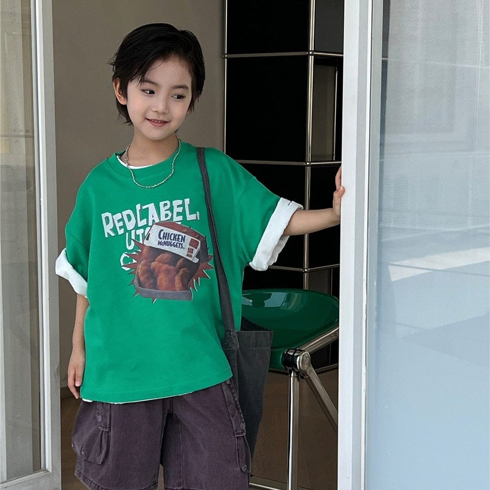 半袖Tシャツ プリントロゴ半袖Tシャツ【mh0009952】