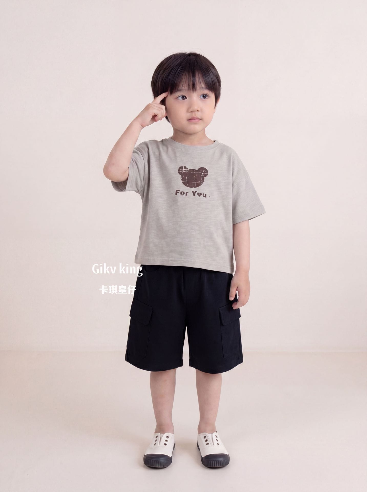 Solid Cargo Pocket Cotton Shorts カーゴ ハーフパンツ【mh0013487】 Gikv king ハーフパンツ・ショートパンツ