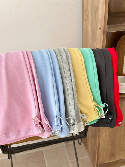 Solid Color Drawstring Sweatpants ドロスト スウェットパンツ【mh0012363】 KUMAI.KIDS