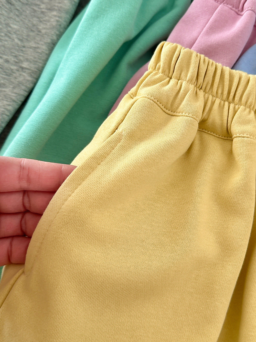 Solid Color Drawstring Sweatpants ドロスト スウェットパンツ【mh0012363】 KUMAI.KIDS