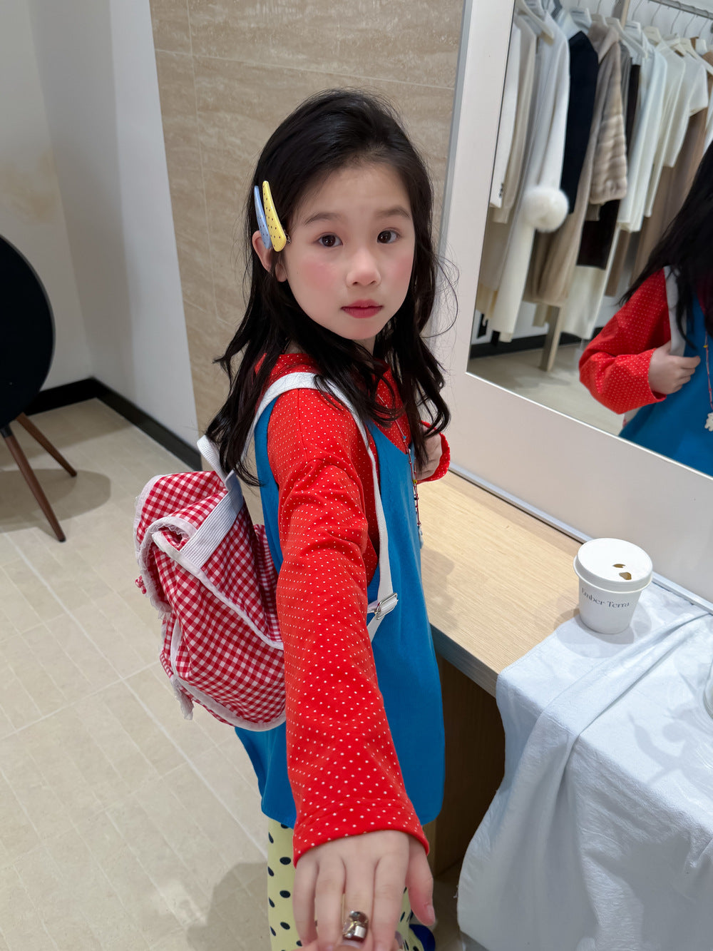Solid Color Knitted Layering Vest ニットベスト【mh0012367】 KUMAI.KIDS