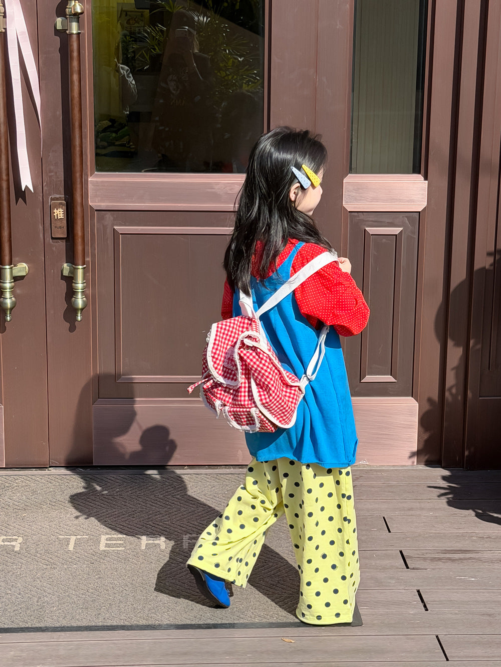 Solid Color Knitted Layering Vest ニットベスト【mh0012367】 KUMAI.KIDS