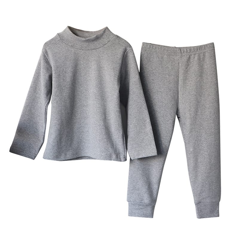 Solid Color Mock Neck Lounge Set 無地 モックネック 長袖 セットアップ【mh0012701】 BBAMMA 長袖セットアップ