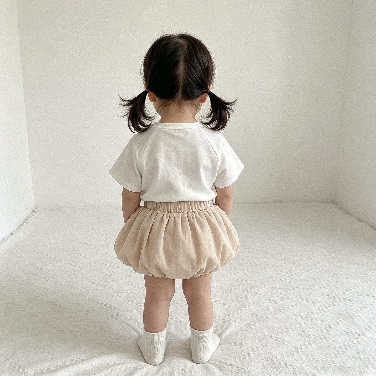 Solid Cotton Short Sleeve Tee プレーン 半袖Tシャツ【mh0013506】 BBAMMA 半袖Tシャツ