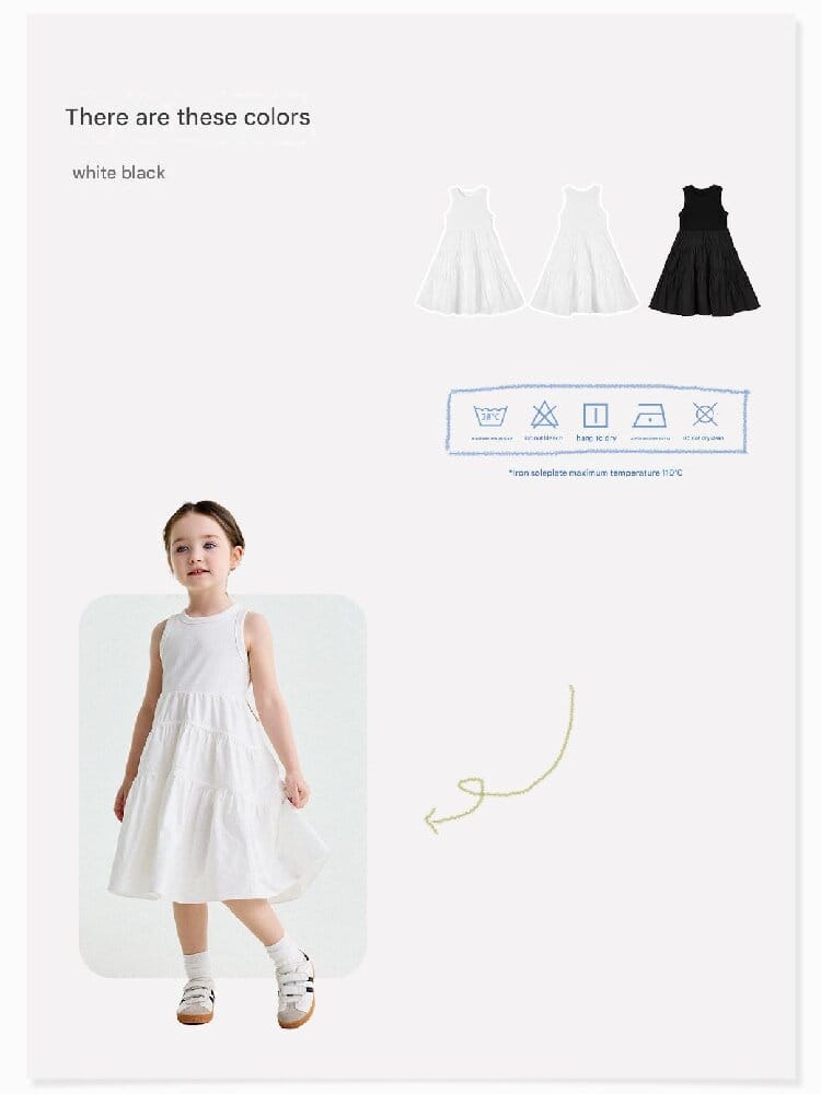 Spliced Tiered Tank Dress ノースリーブ ティアードワンピース【mh0013175】 yunerma ノースリーブワンピース