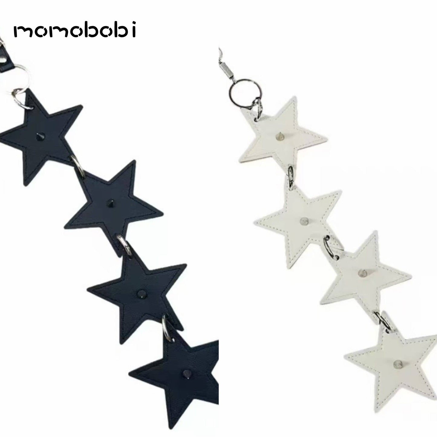 Star Chain Accessory 星型 パンツチェーン【mh0013012】 Black / One Size momobobi ベビーキッズその他アクセサリー
