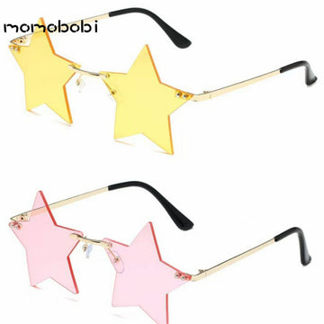 Star Rimless Sunglasses 星型 サングラス【mh0013011】 momobobi ベビーキッズその他アクセサリー