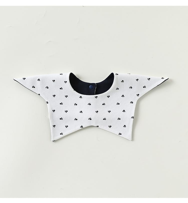 Star Shape 360 Degree Rotating Cotton ストライプ スター スタイ【mh0012775】 Beitaoya よだれかけ