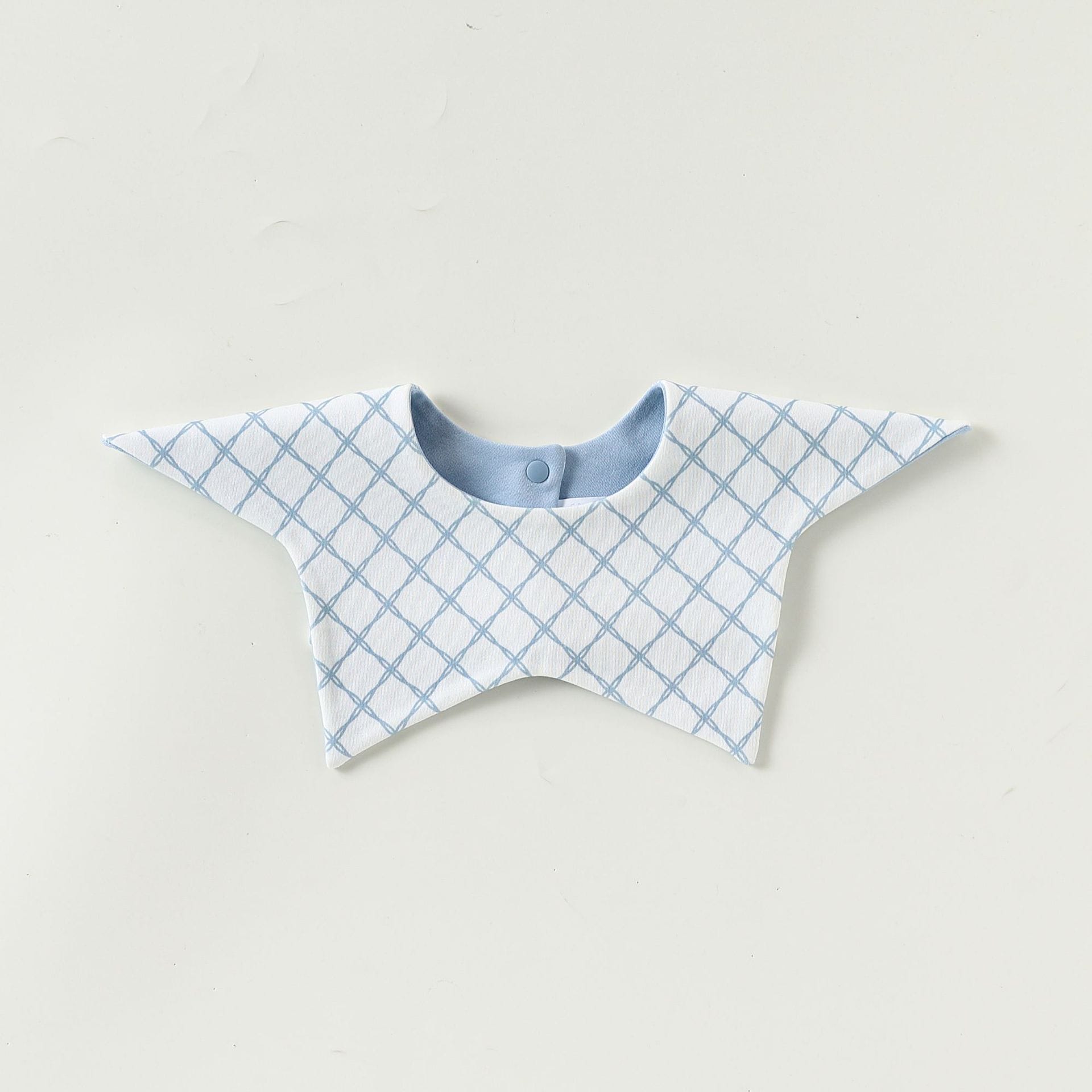 Star Shape 360 Degree Rotating Cotton ストライプ スター スタイ【mh0012775】 Beitaoya よだれかけ
