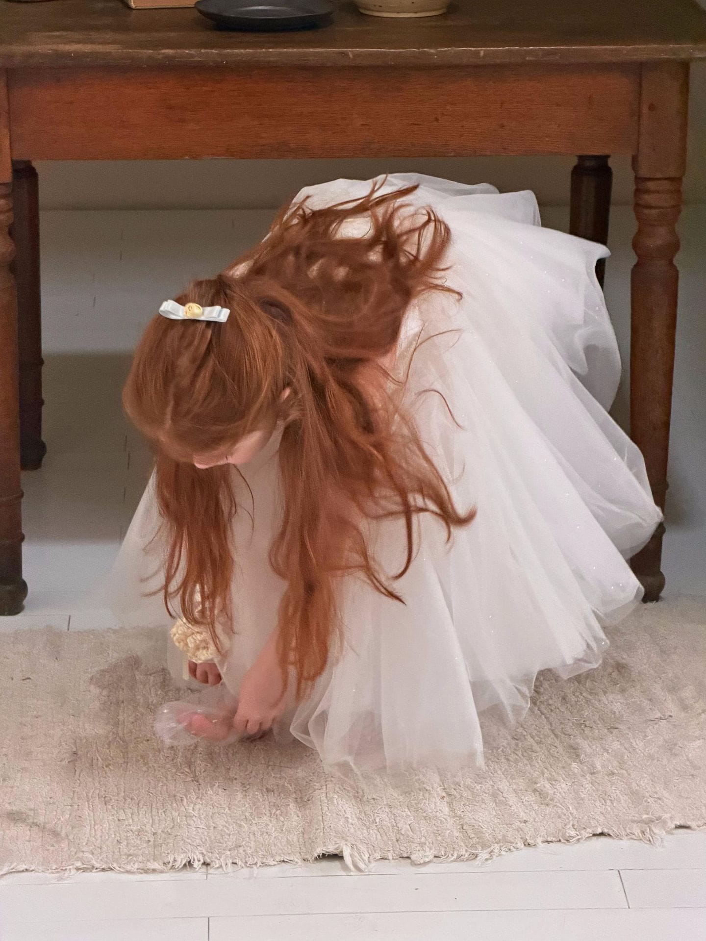 Starlight Tulle Princess Dress ホワイト ノースリーブワンピース【mh0012889】 Jianzidan ノースリーブワンピース