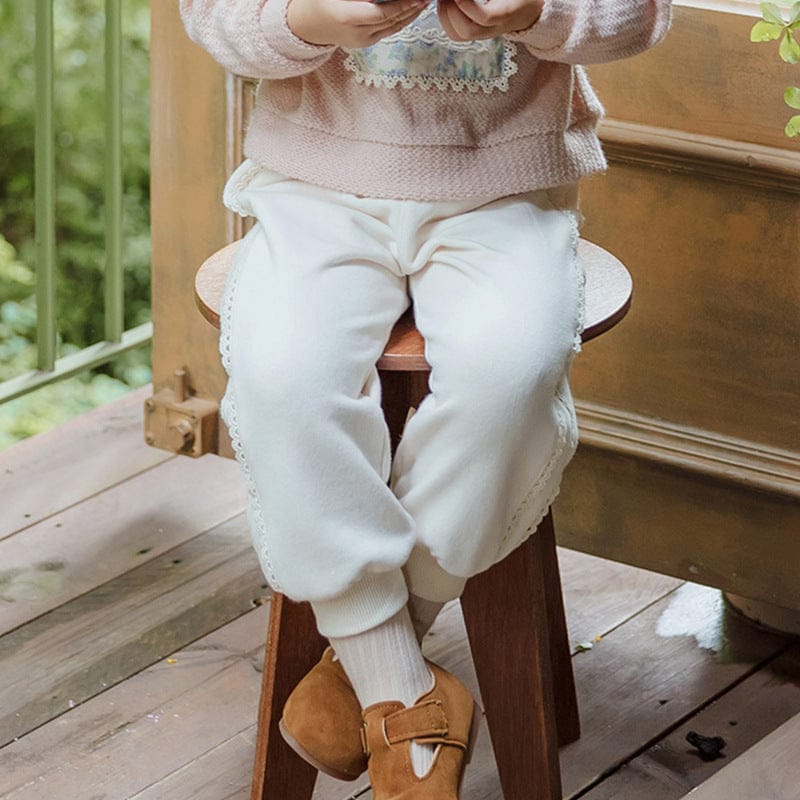 ロングパンツ・スウェットパンツ キッズパンツ サイドレースラインロングスウェットパンツ【mh0009078】