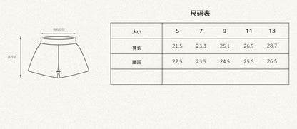 ハーフパンツ・ショートパンツ レースフリルサマーショートパンツ【mh0009634】