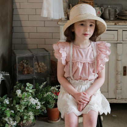 レギンスパンツ 裾レースアンダーパンツレギンス【mh0009640】