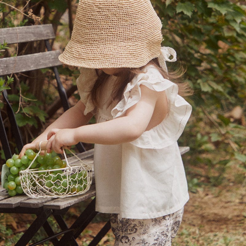 タンクトップ・キャミソール・ノースリーブトップス バタフライスリーブサマーブラウス【mh0009651】
