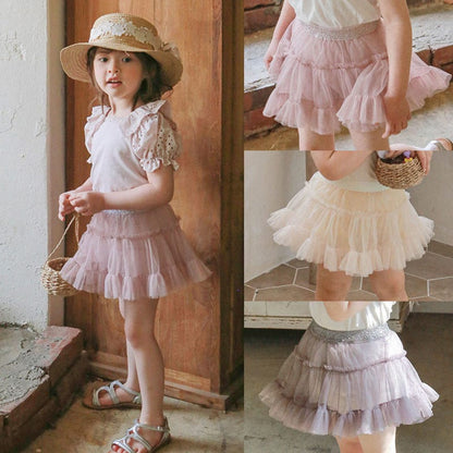 スカート ボリュームチュチュチュールプリンセススカート【mh0009653】