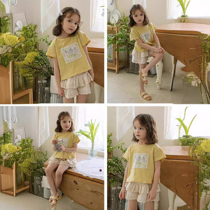 ハーフパンツ・ショートパンツ スカラップレースフリルショートパンツ【mh0009657】