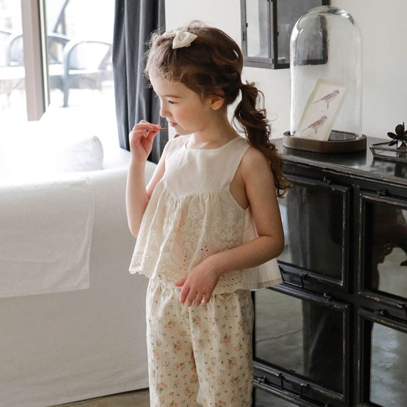 タンクトップ・キャミソール・ノースリーブトップス スカラップレースノースリーブブラウス【mh0010276】