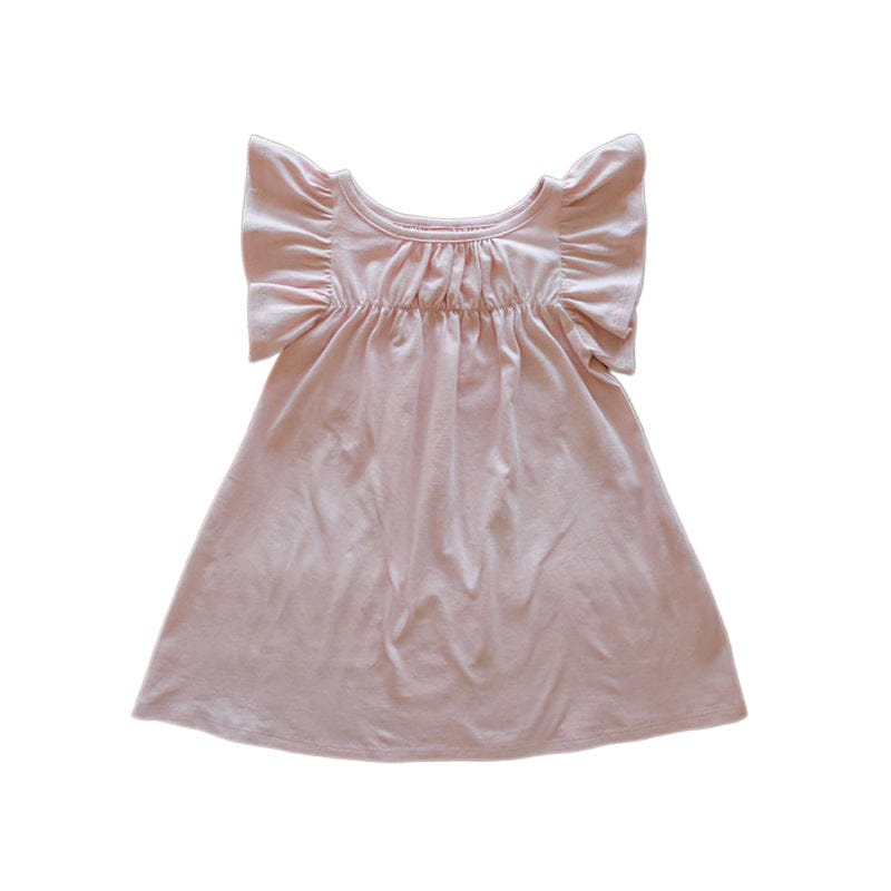 半袖ワンピース フリルスリーブガーリーワンピース【mh0010277】