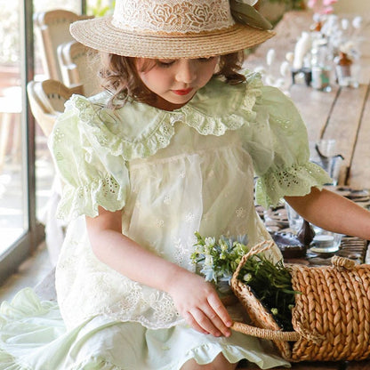 タンクトップ・キャミソール・ノースリーブトップス 刺繍レース重ね着シアーブラウス【mh0010285】