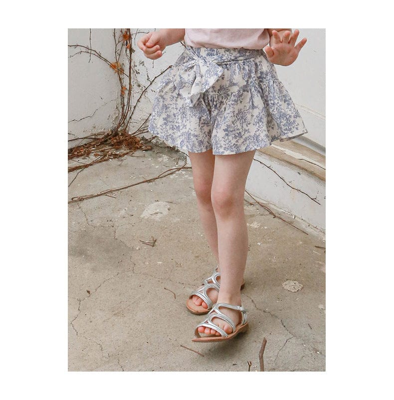 ハーフパンツ・ショートパンツ フロントリボンフレアショートパンツ【mh0010288】