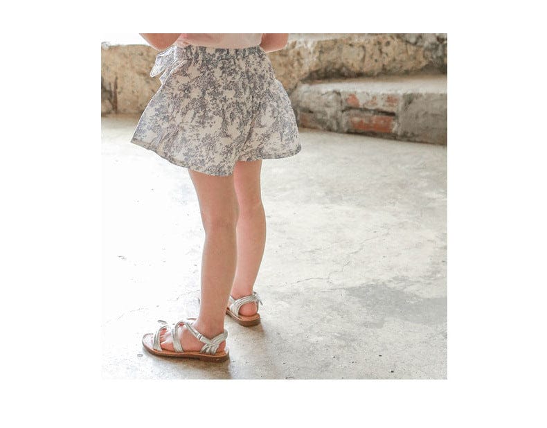 ハーフパンツ・ショートパンツ フロントリボンフレアショートパンツ【mh0010288】