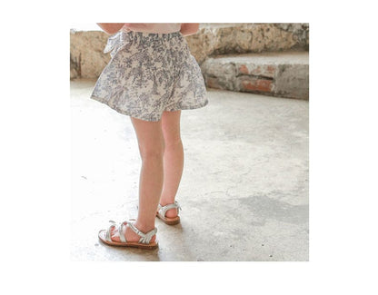 ハーフパンツ・ショートパンツ フロントリボンフレアショートパンツ【mh0010288】