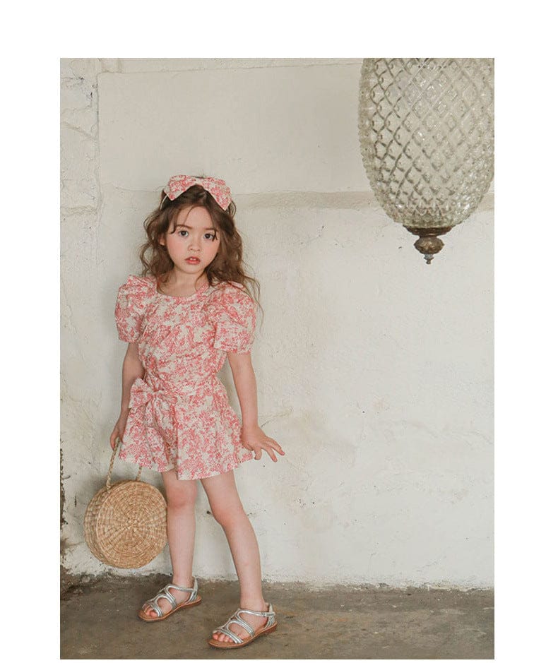 半袖シャツ・ブラウス フリルショルダー半袖パフスリーブブラウス【mh0010289】